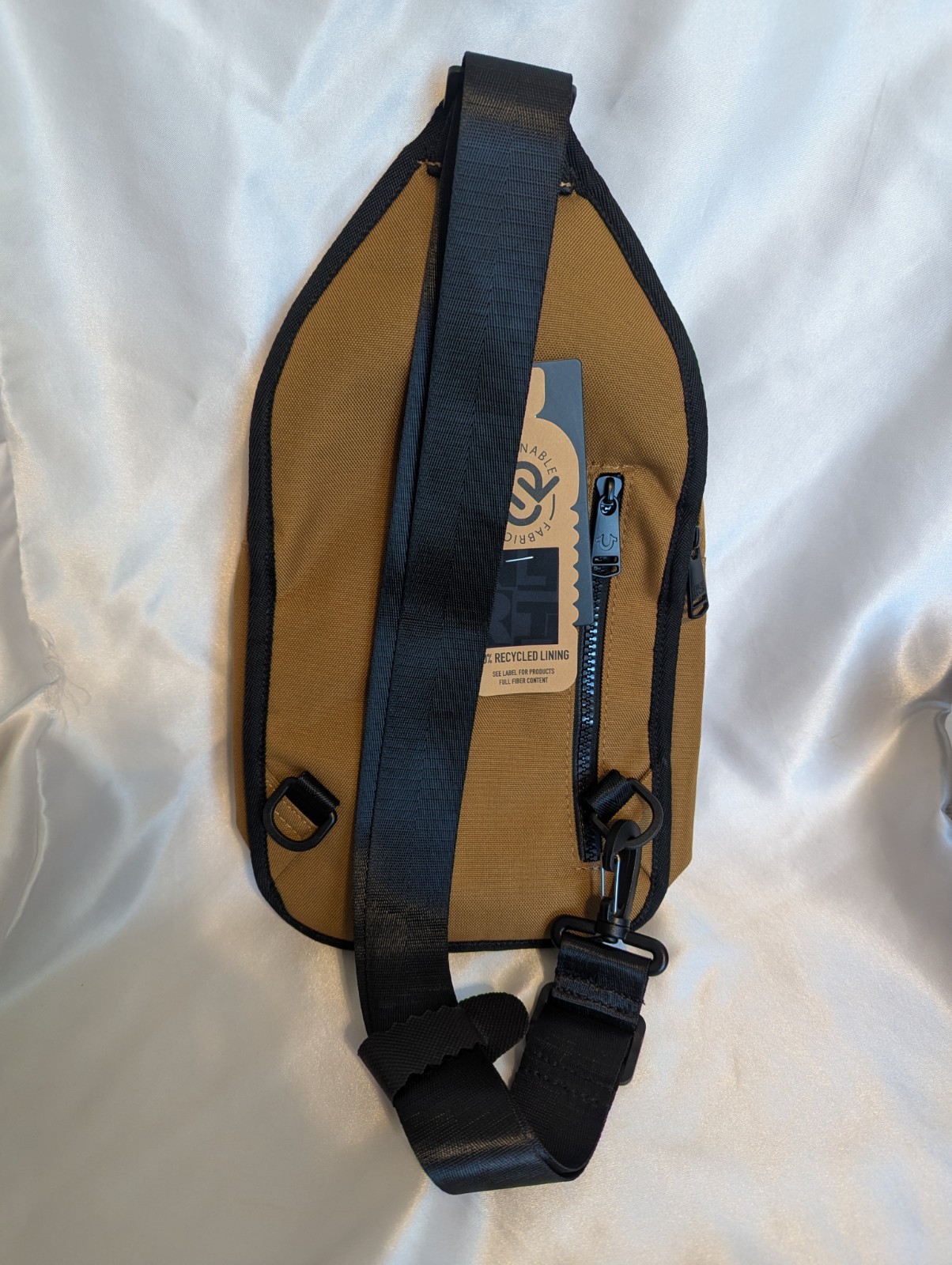 True Religion Crossbody Bag Yeta Tan Brown Belt bag Backpack NWT
