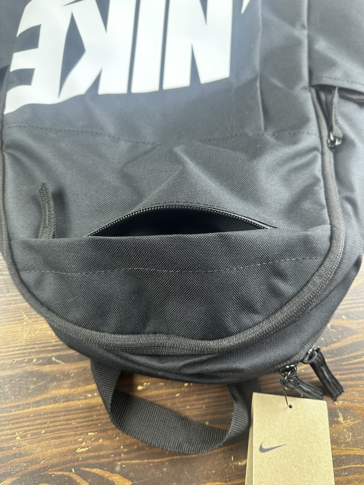 NEW Nike Elemental Backpack School Gym Book Bag (DD0559-010) Black / White NWT