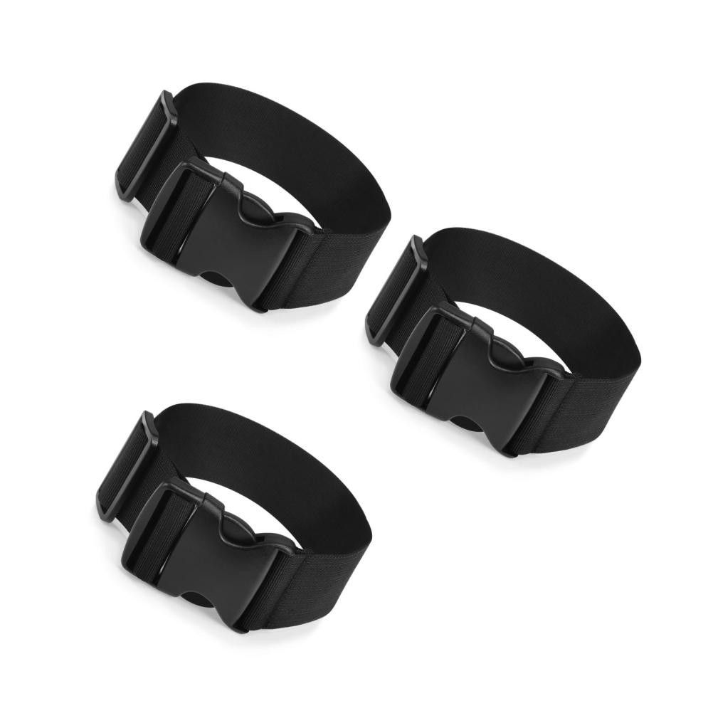 3 Count Universal Fanny Pack Belt Extender Adjustable Waist Strap Extension Bag