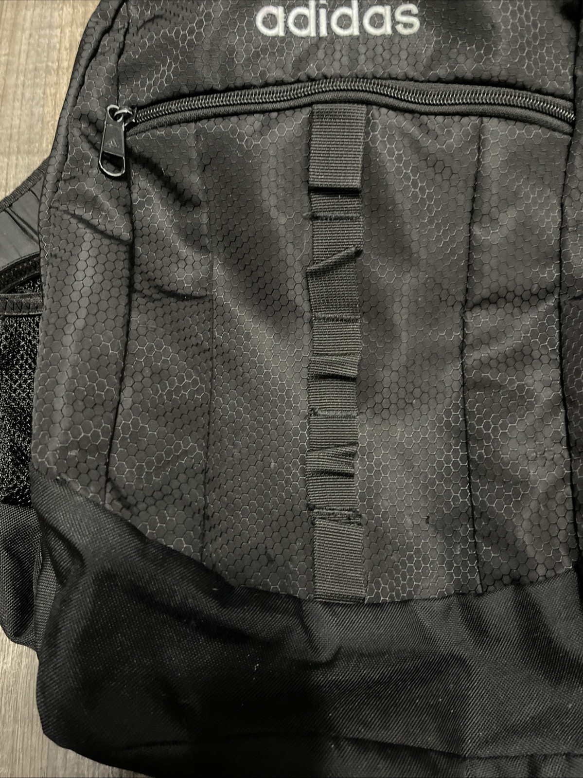 Mens Adidas Black Backpack Large Lots Of Storage See Photos