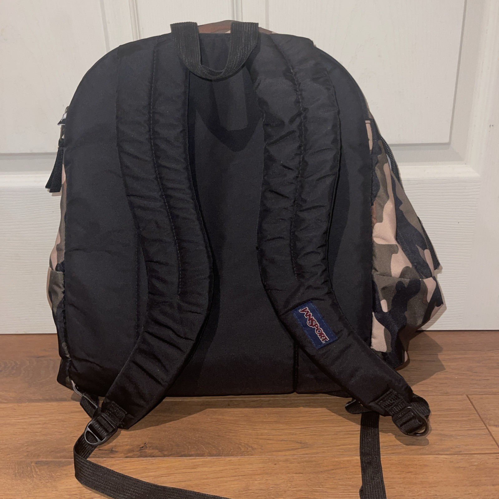 JanSport Backpack Bag Original* Camo Green Brown ⛺️