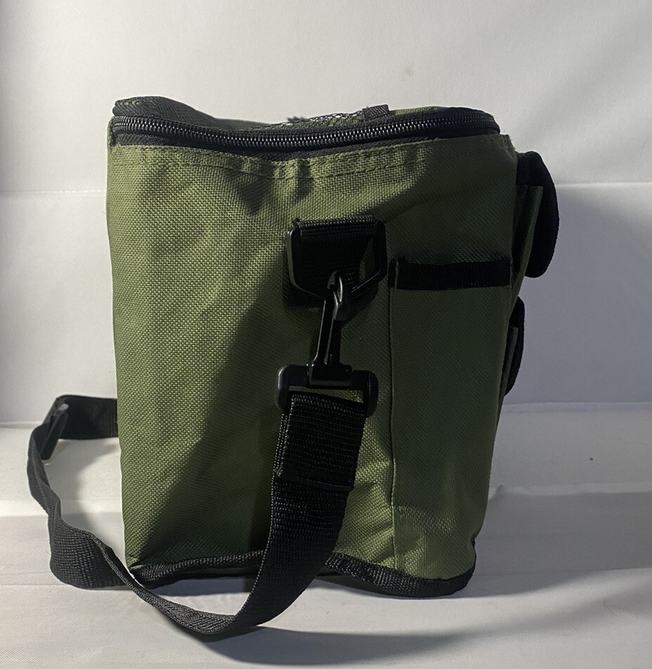 Outdoor Life Small Olive Green Soft Travel Bag Camping Hiking Fishing Hunting