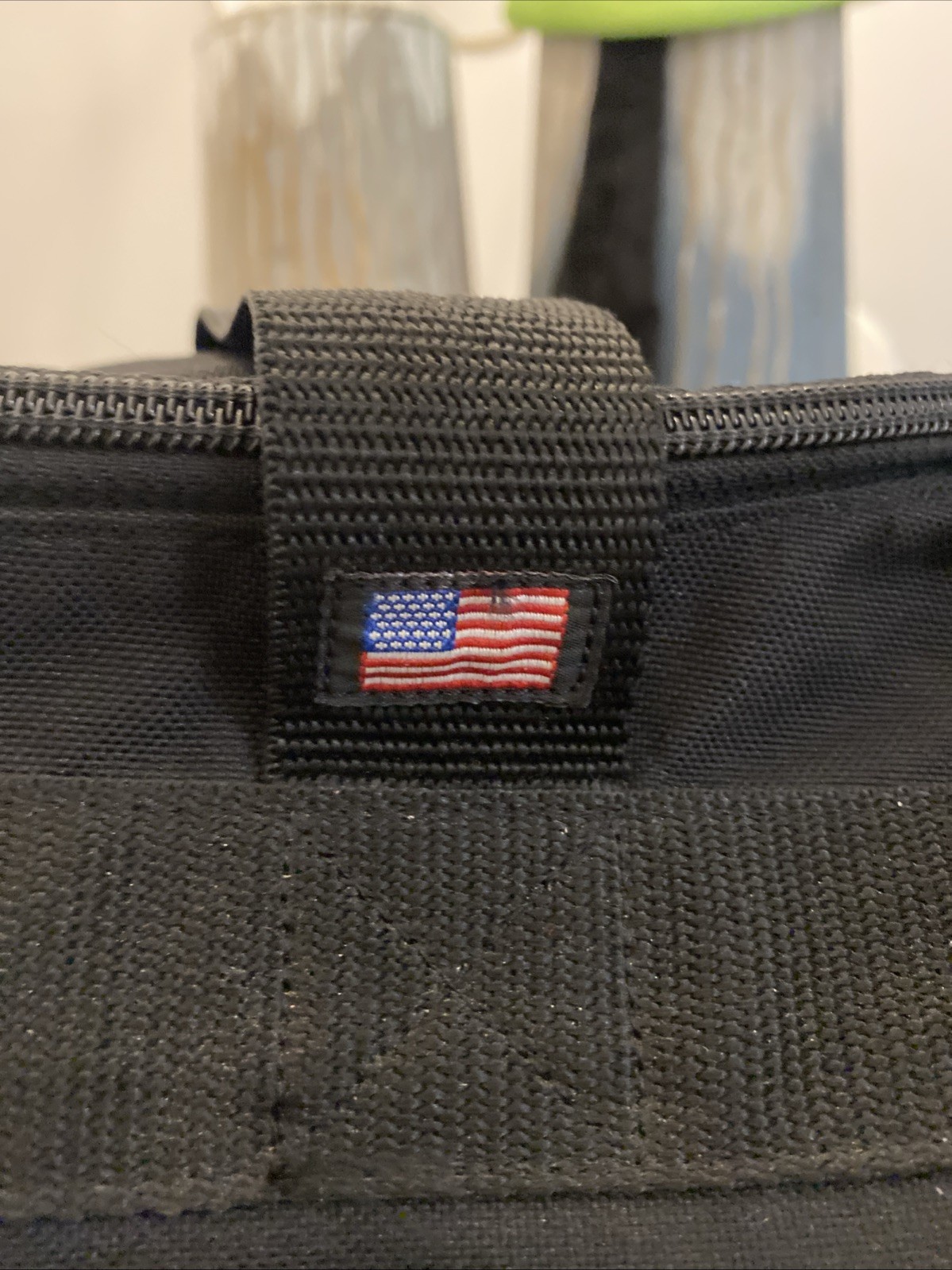 JEEP Authentic Sport Gear Duffel Bag Black Jeep Travel Gear Vintage Read