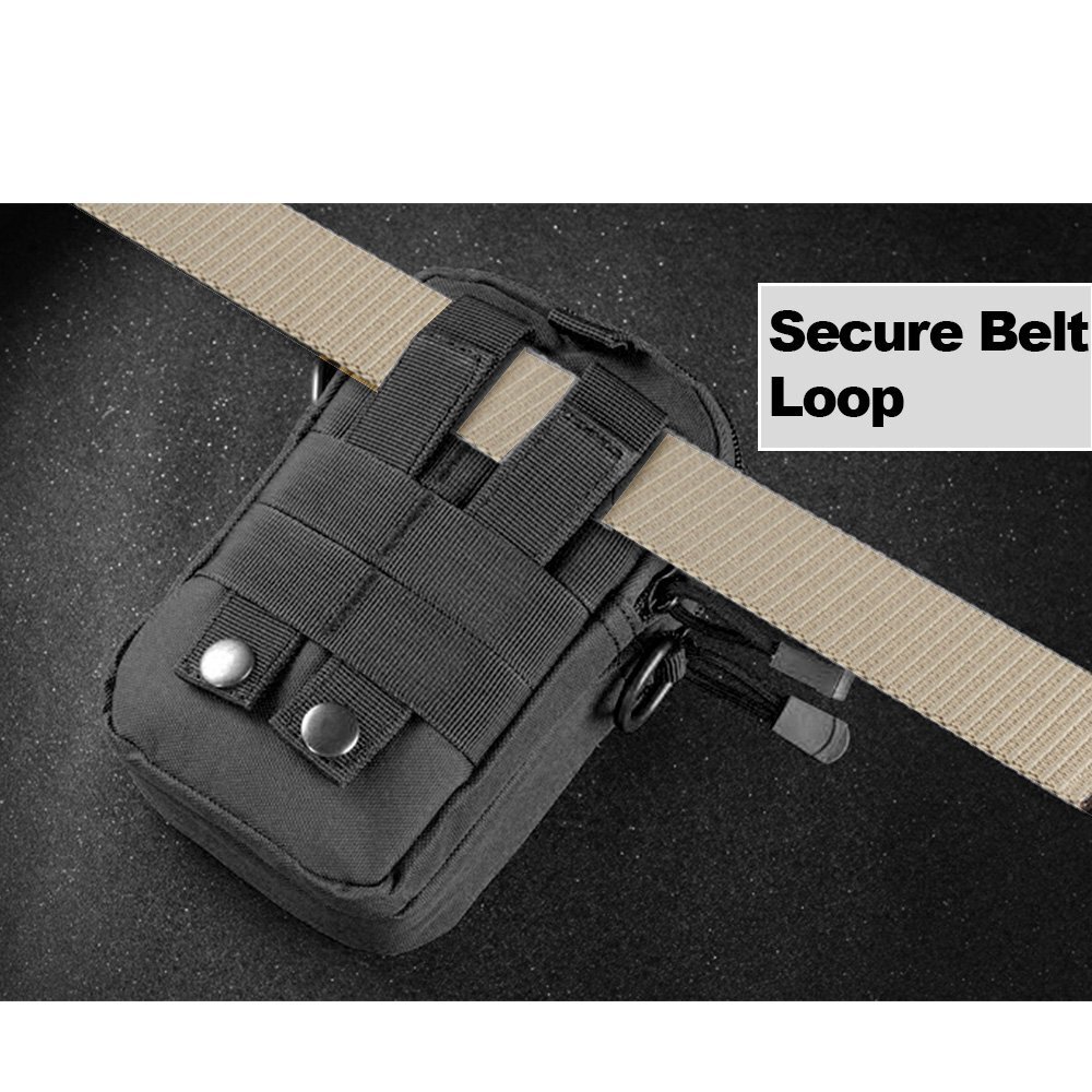 Fanny Pack Tactical Molle Military Waist Belt Phone Pouch Sports Pockets Bag