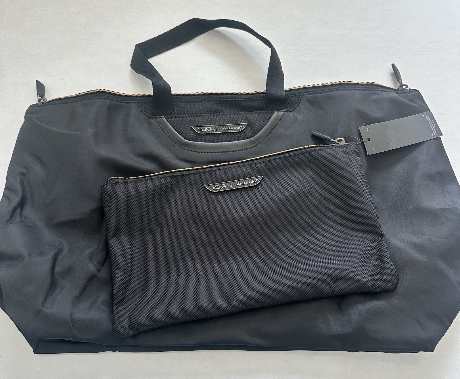 TUMI MCLAREN Just-in-case Tote Bag Black New