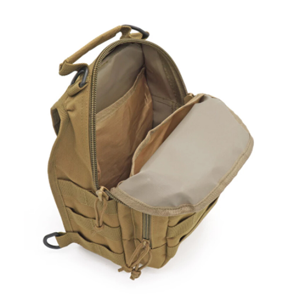 Men’s Sling Crossbody Bag Waterproof Chest Shoulder Backpack Bag Tactical Bag