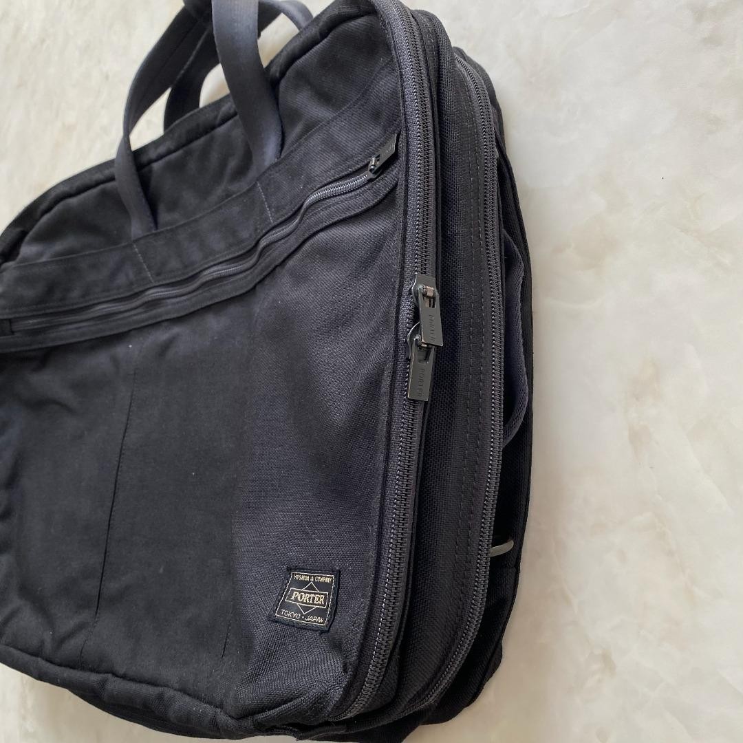 Authentic Porter PORTER CORDURA Backpack Briefcase Black 37cm 47cm Business Bag