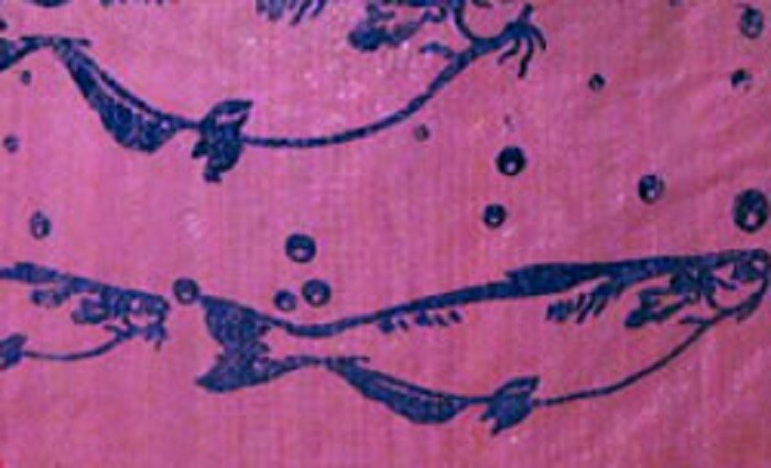 Fair Trade Upcycled Fish Feed Deluxe Cabin Size Travel Bag made in Cambodia