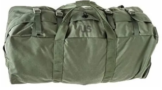 Rothco Gen II Enhanced Nylon Duffle Bag Backpack Tactical 2 Strap Army Duffel