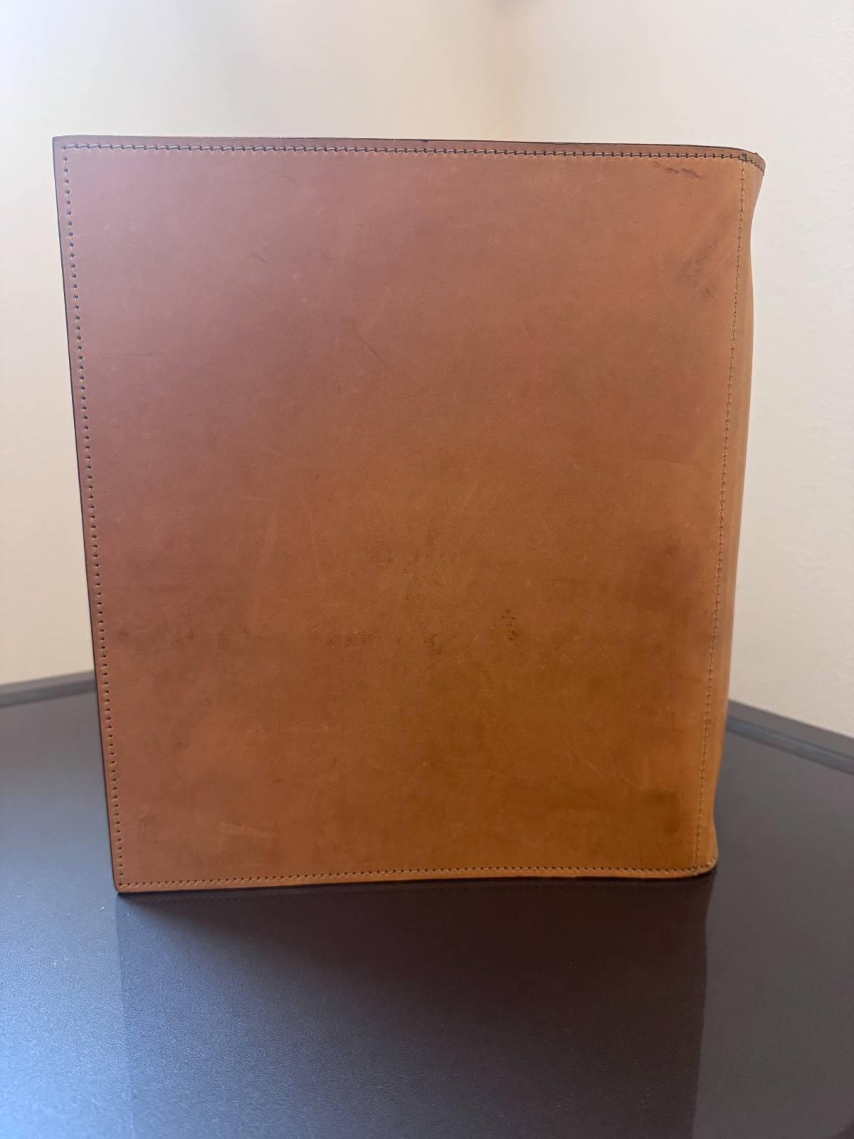 Hartmann Belting Leather 3 Ring Binder – Made in USA – Vintage Pre 2000