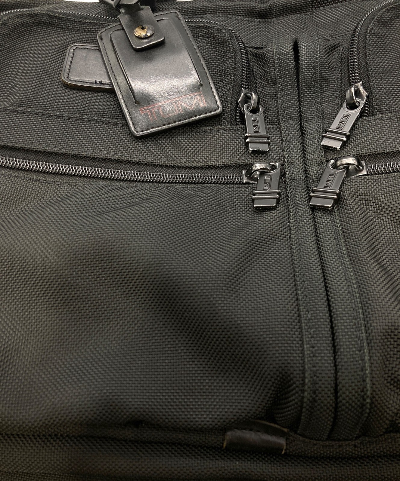 TUMI Alpha Bravo 2-Way Briefcase Black Nylon Men Business Handbag 2608D3