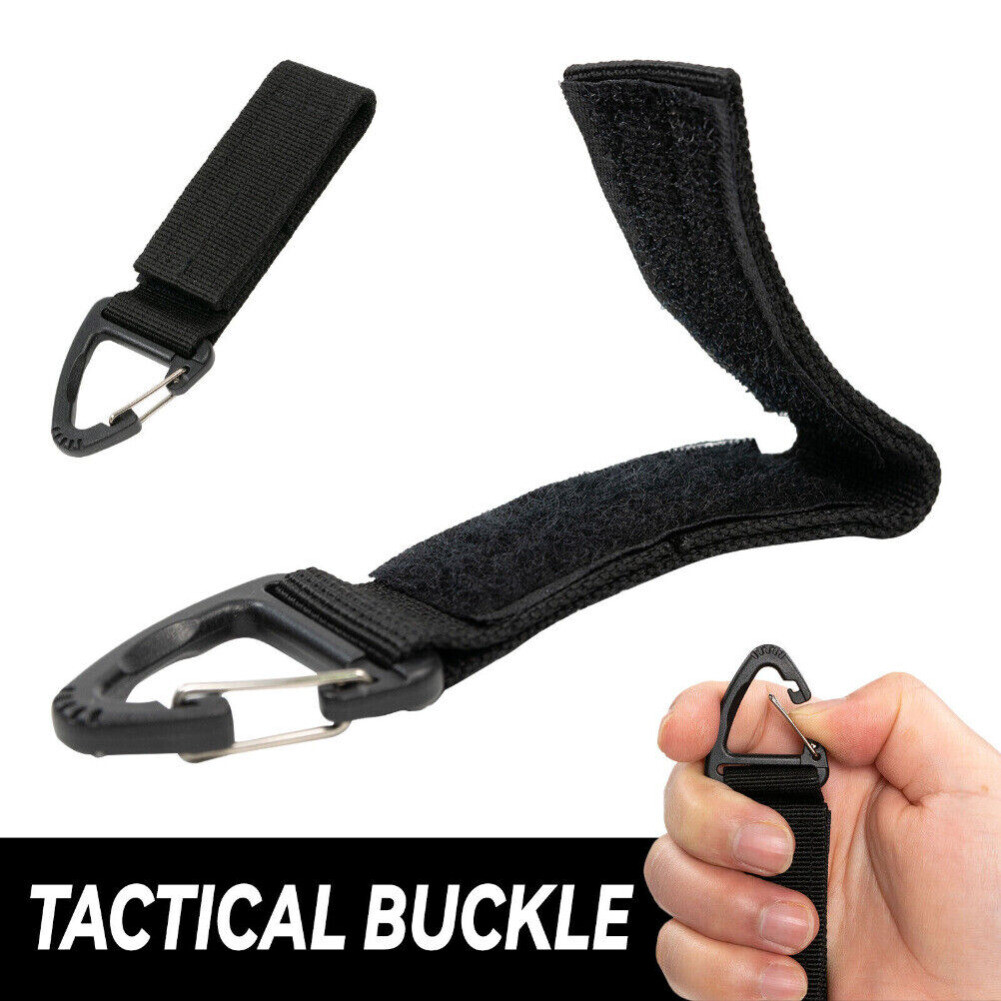 Tactical EDC Pouch Mini Coin Purse Bag Key Waist Pack + Key Hook Webbing Buckle