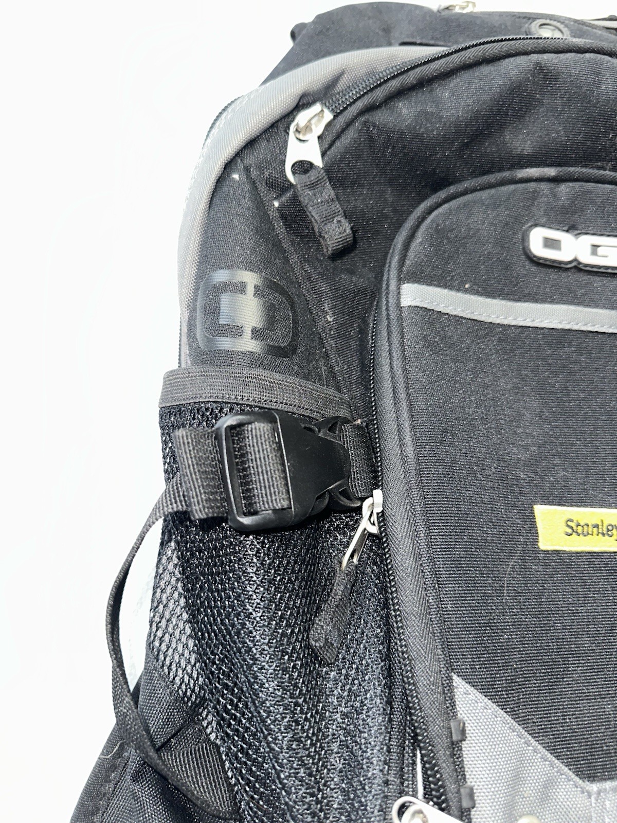 OGIO Fugitive Backpack Black Laptop Bag Tech Audio Pocket Stanley Black & Decker