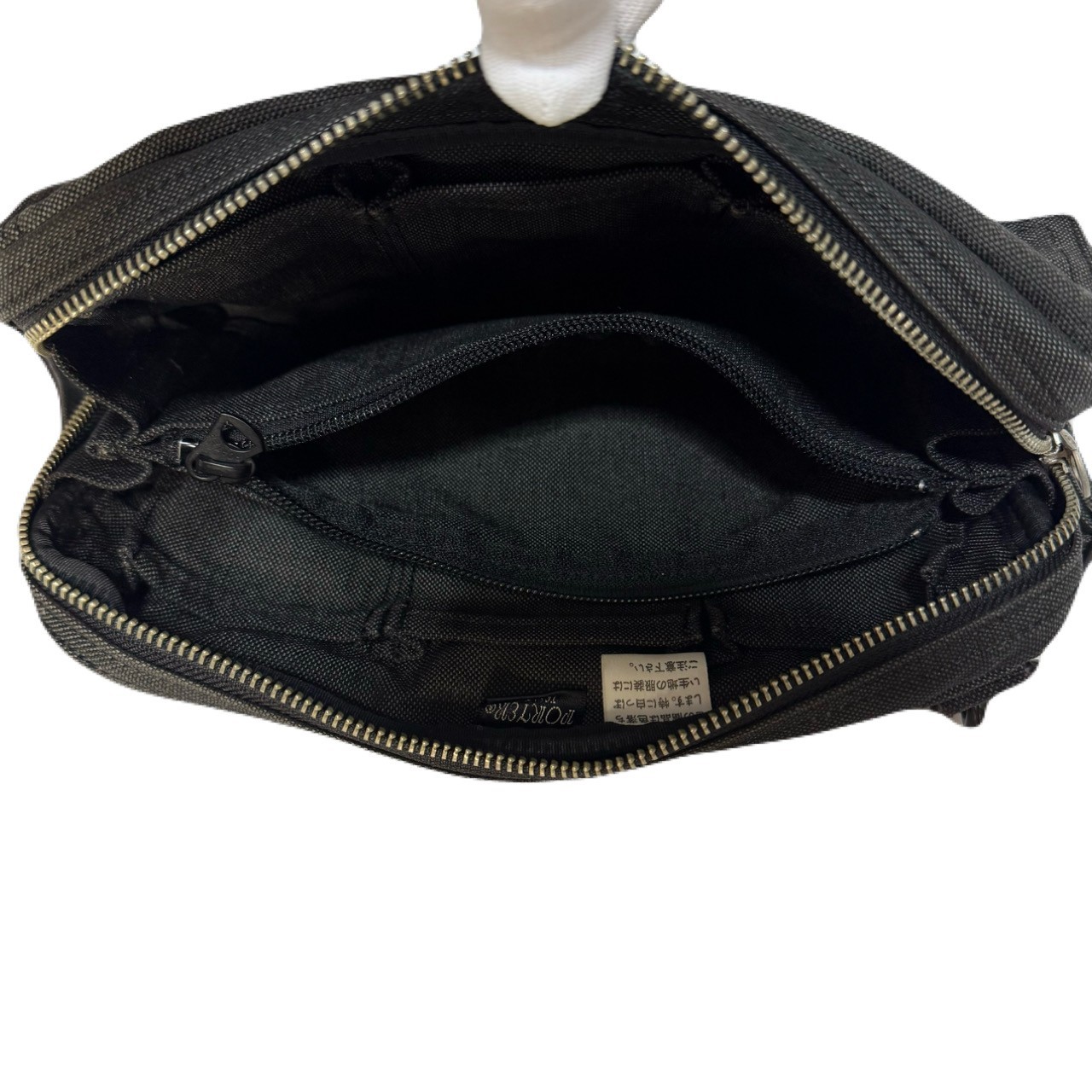 PORTER Smoky 2Way Shoulder Bag Black Nylon Yoshida Japan