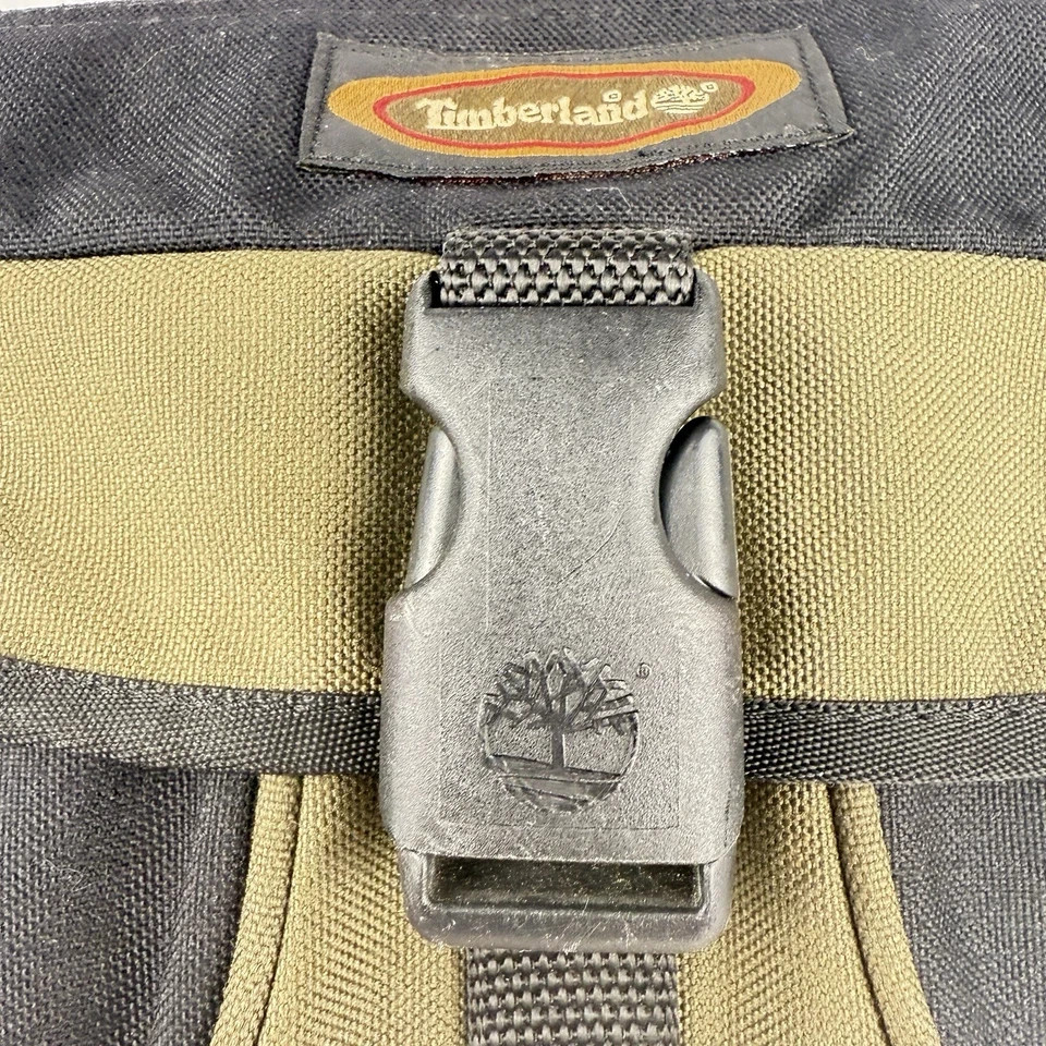 VTG Y2K Timberland Waist Pack Adjustable Hiking Outdoors Multi Compartment