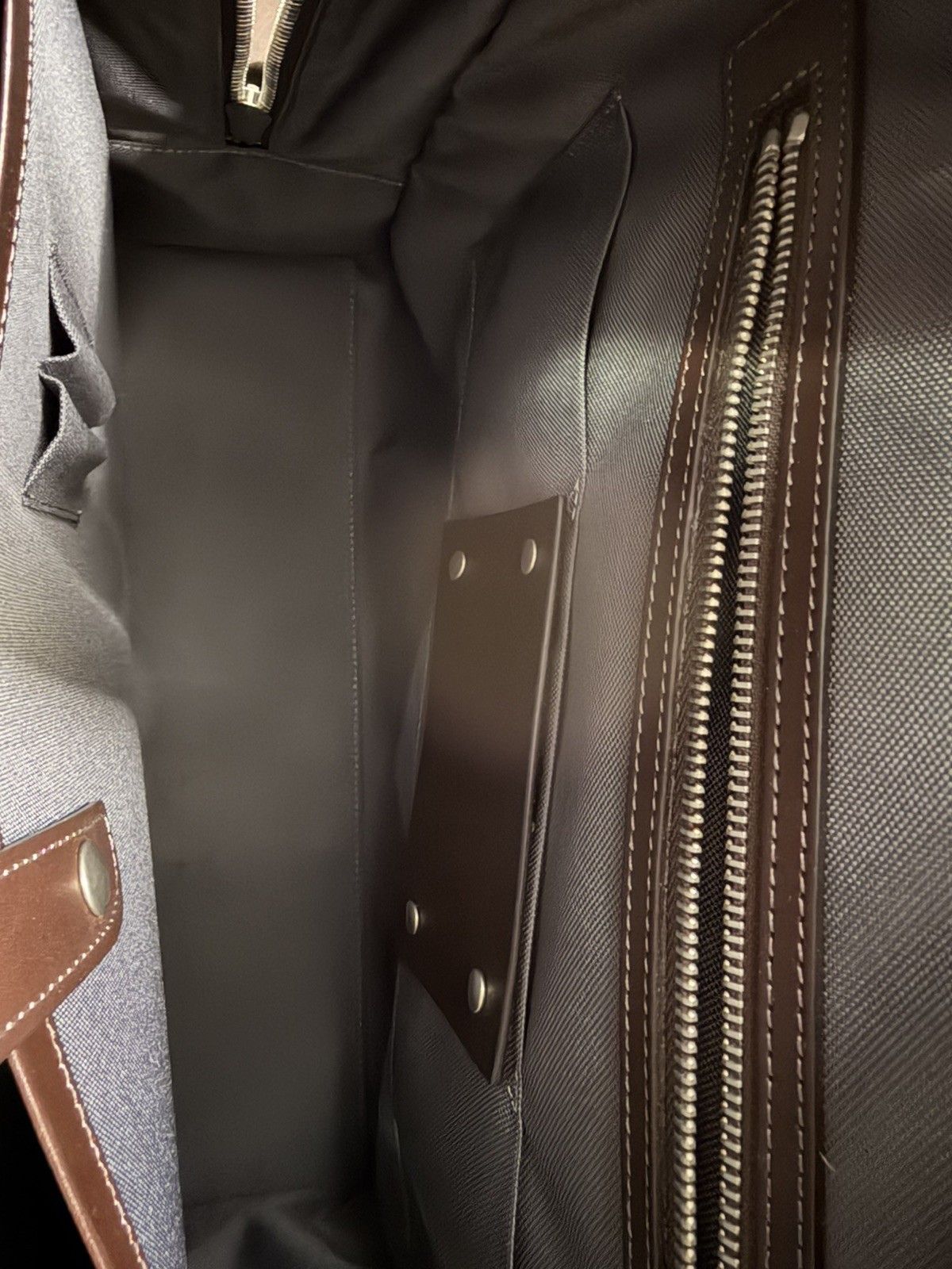 Carl Friedrik Palissy Overnight Briefcase – Chocolate Smooth Leather