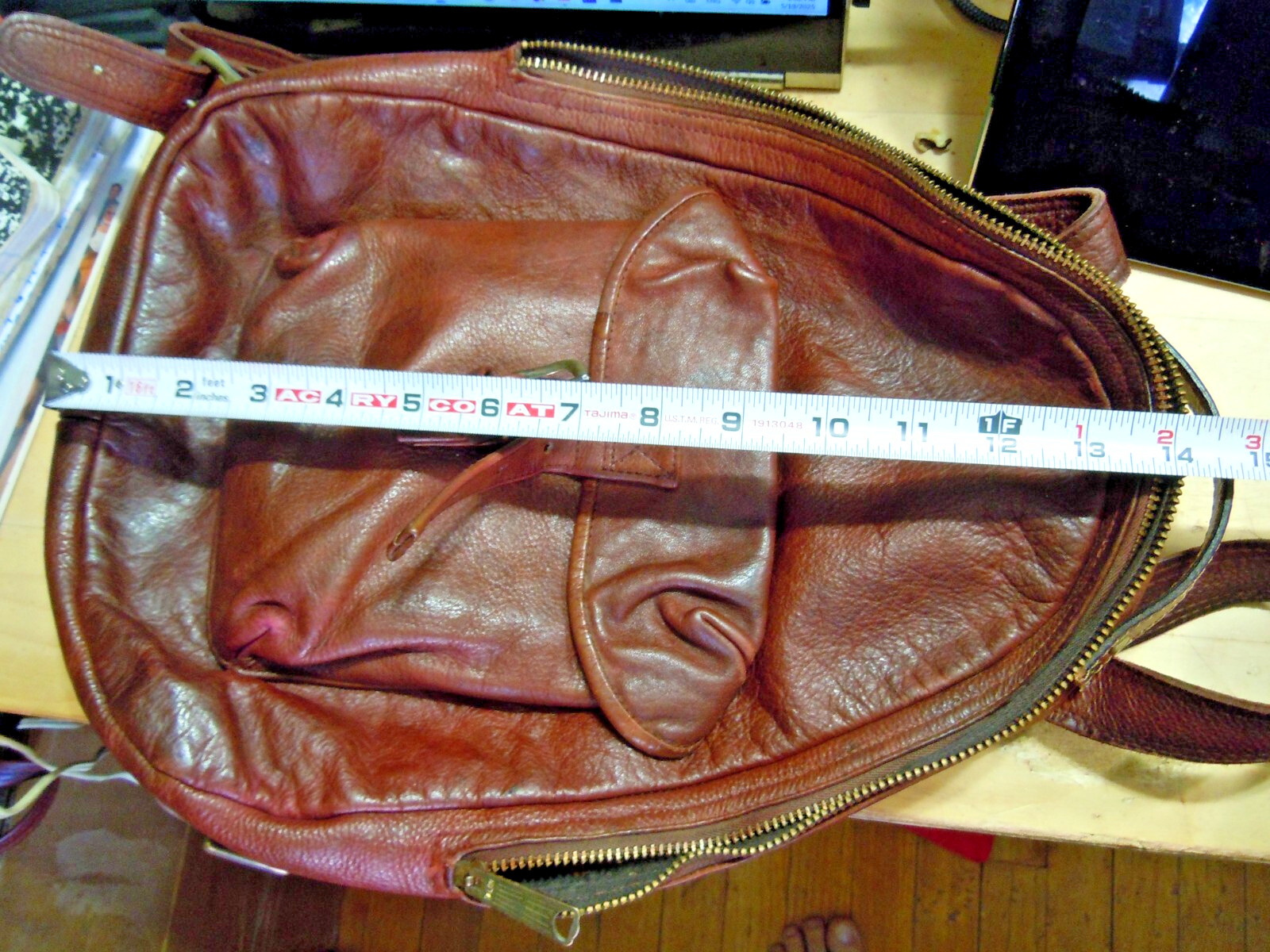 VTG ROBEAT CHEAU Saddle Leather backpack made in USA (on sale)