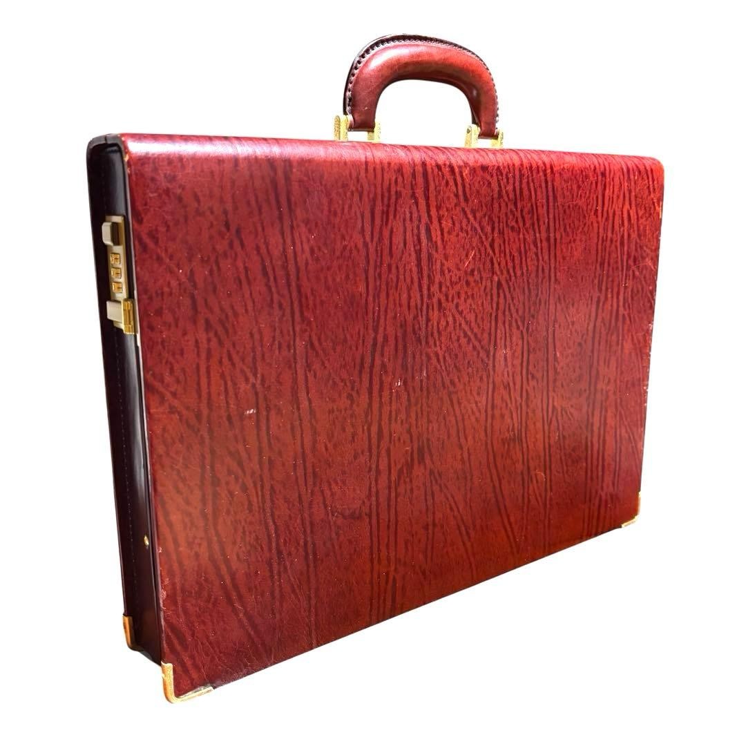Excellent Condition TUMI Italy Made Leather Attache Case Business Bag TUMI