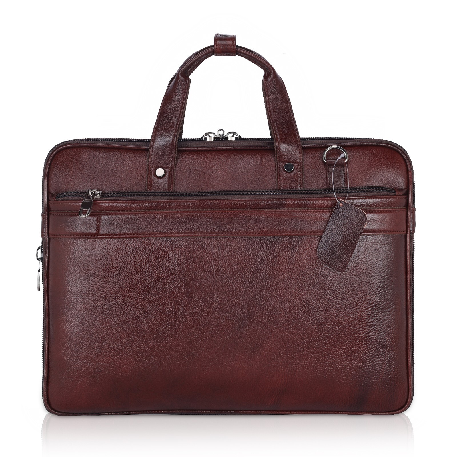stylsak, Slim Handmade Laptop bag Briefcase high quality shoulder bag genuine