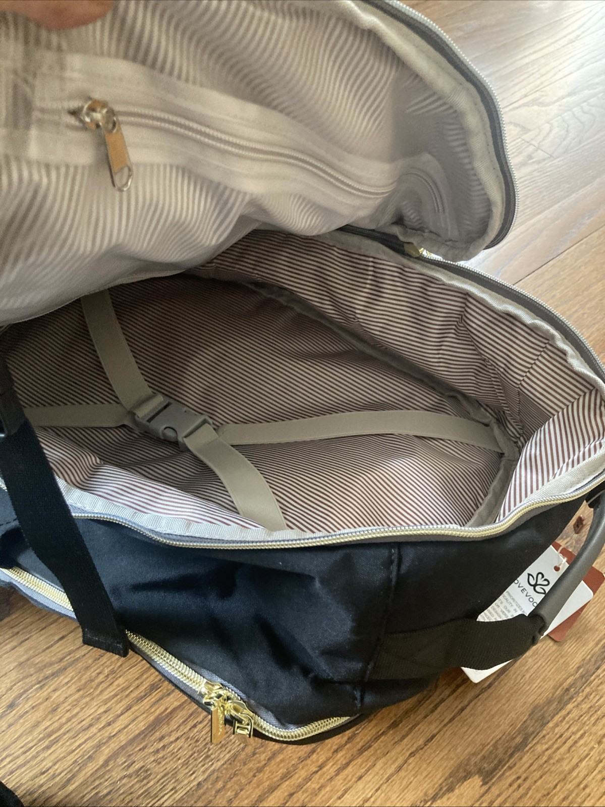 40L Large Travel Backpack 17 Inch Carry on Backpack With Many Pockets – Black