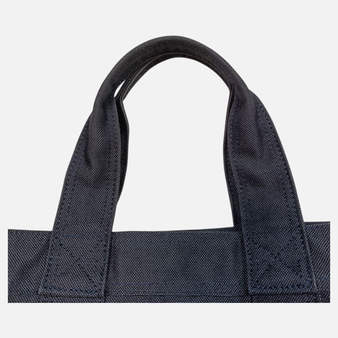 Authentic Porter Yoshida Canvas Cotton Tote Bag Navy 22cm x 33cm x 13cm Excellen