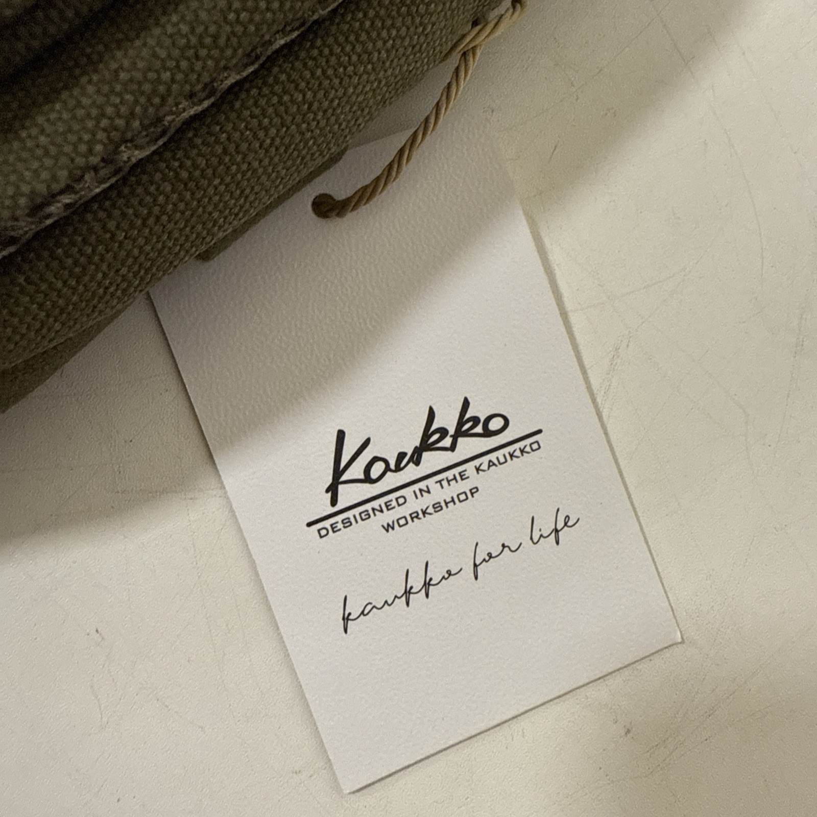 Kaukko Men Canvas Backpack Rucksack Bag Camping Travel School Satchel Outdoor
