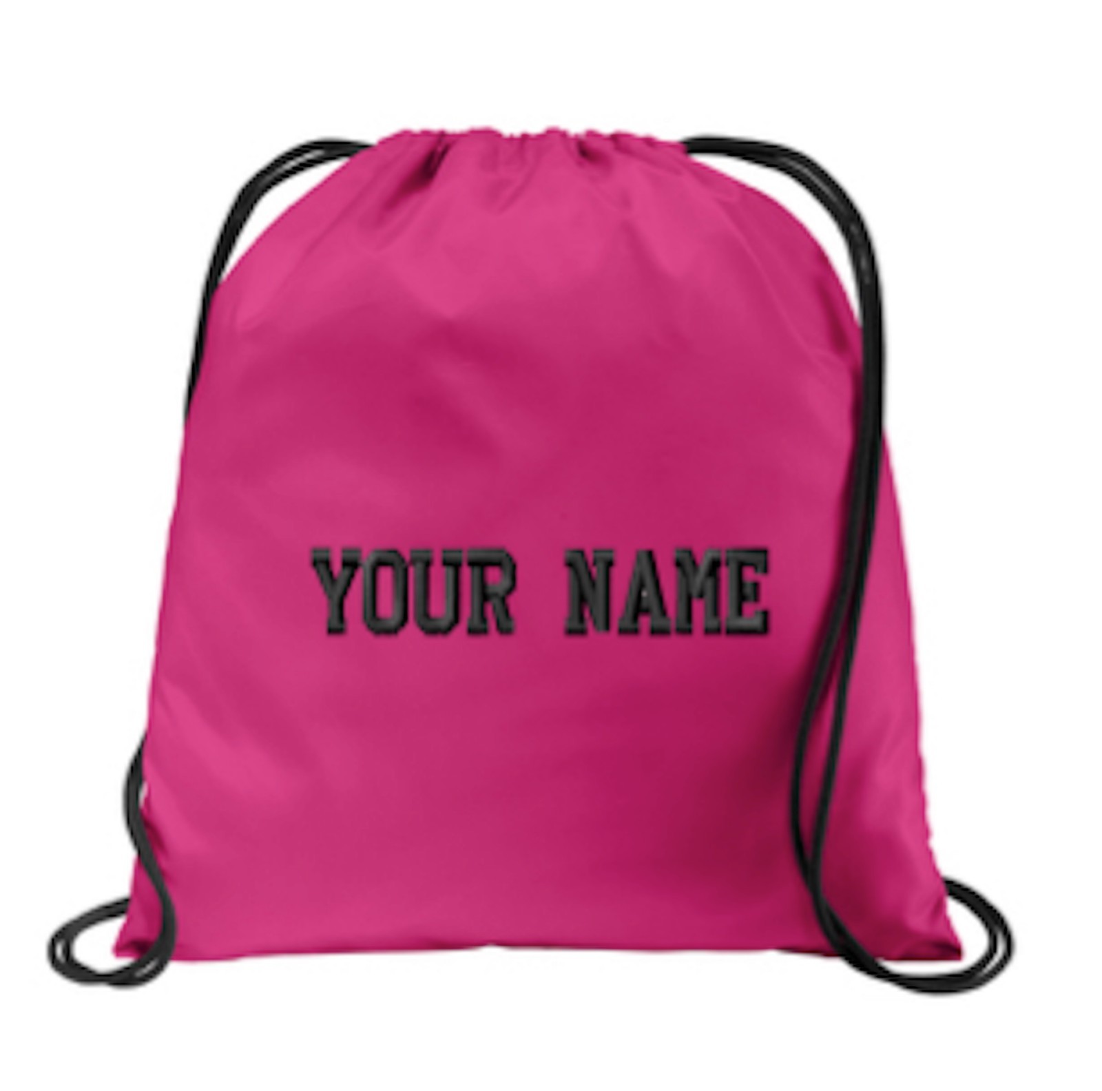 Custom Embroidered Cinch Bag Personalized Drawstring Cinch pack—FREE NAME