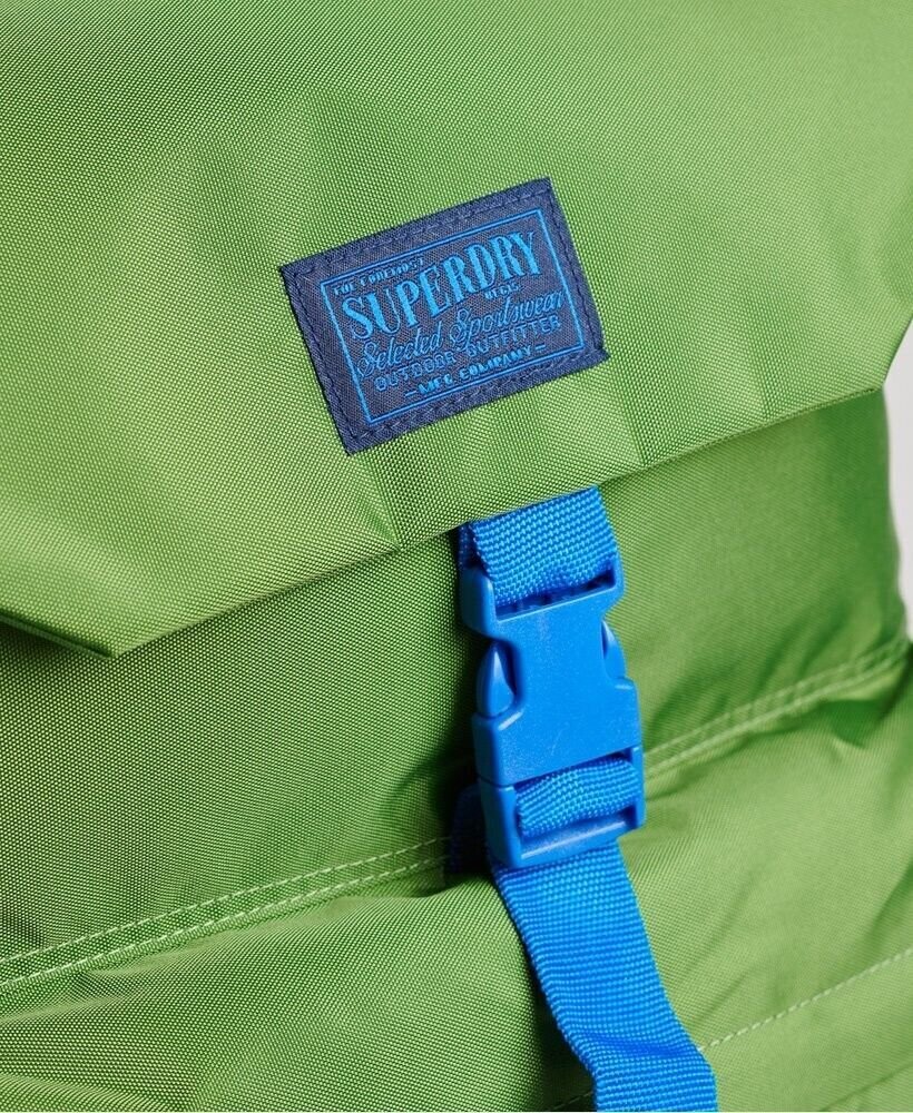 SUPERDRY Mens Vintage Toploader Backpack Bags GREEN