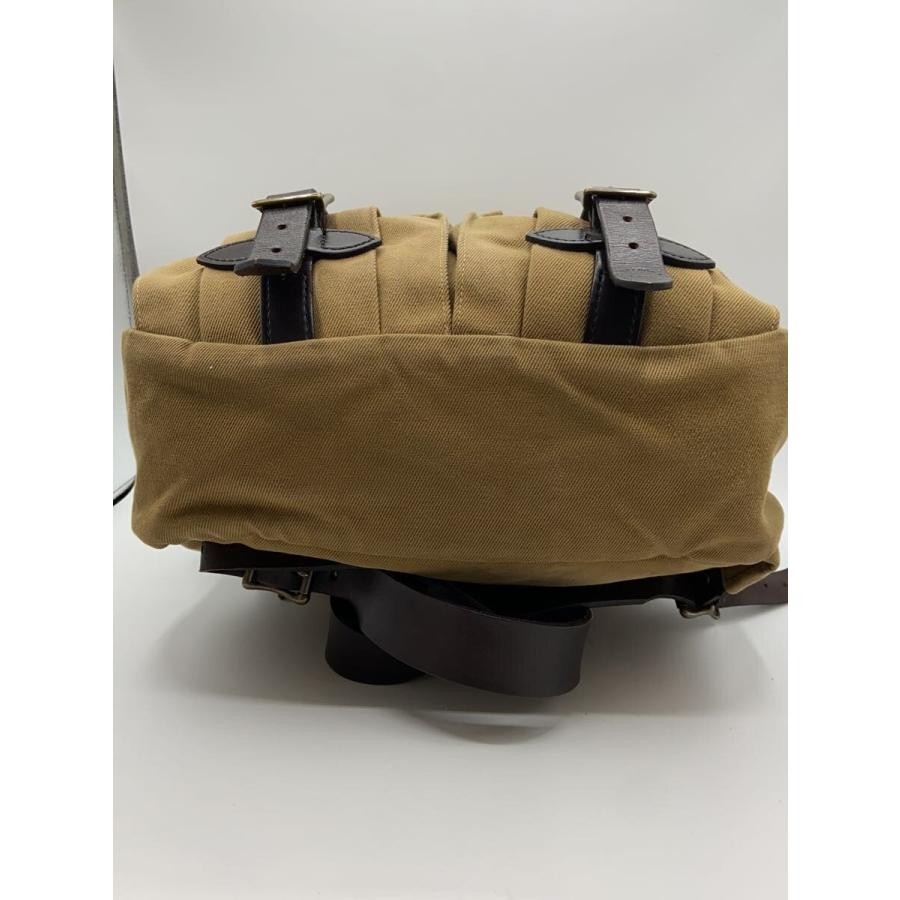 FILSON back pack cotton twill Beige Men’s casual leather belt zip authentic