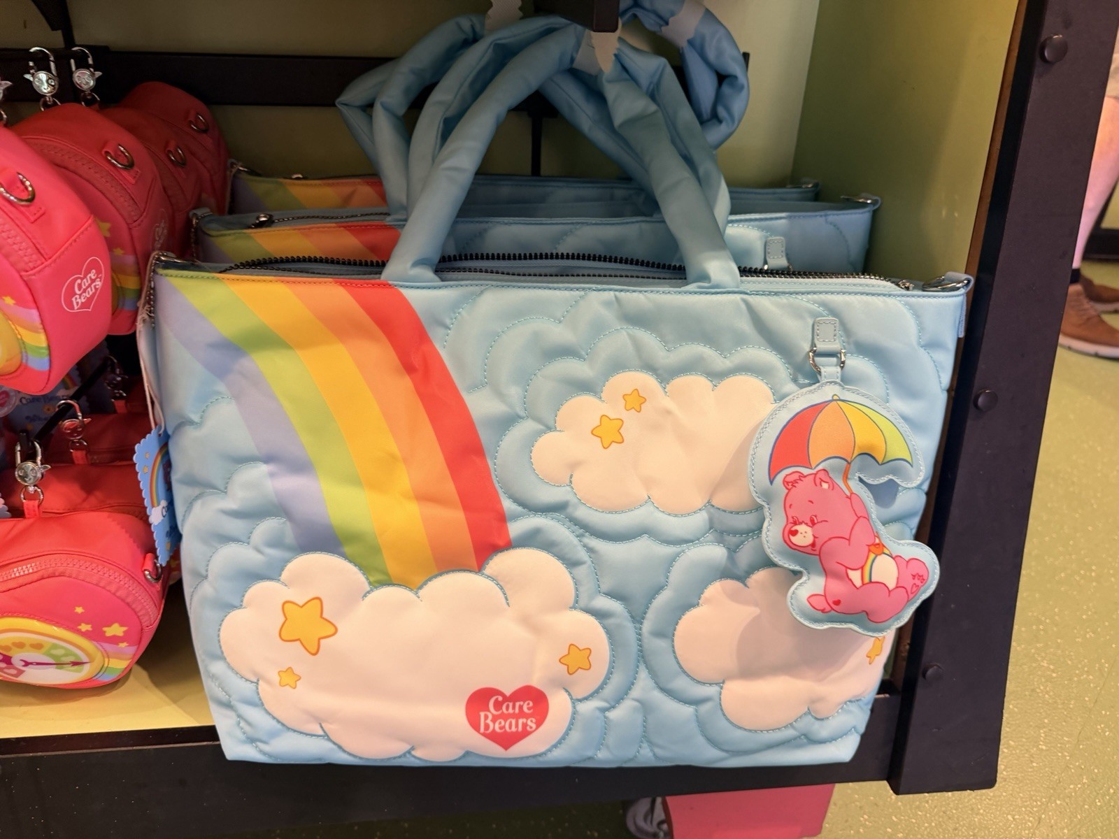 Universal Studios Care Bears X Whatever Makes You Happy Full Cloud Tote Bag