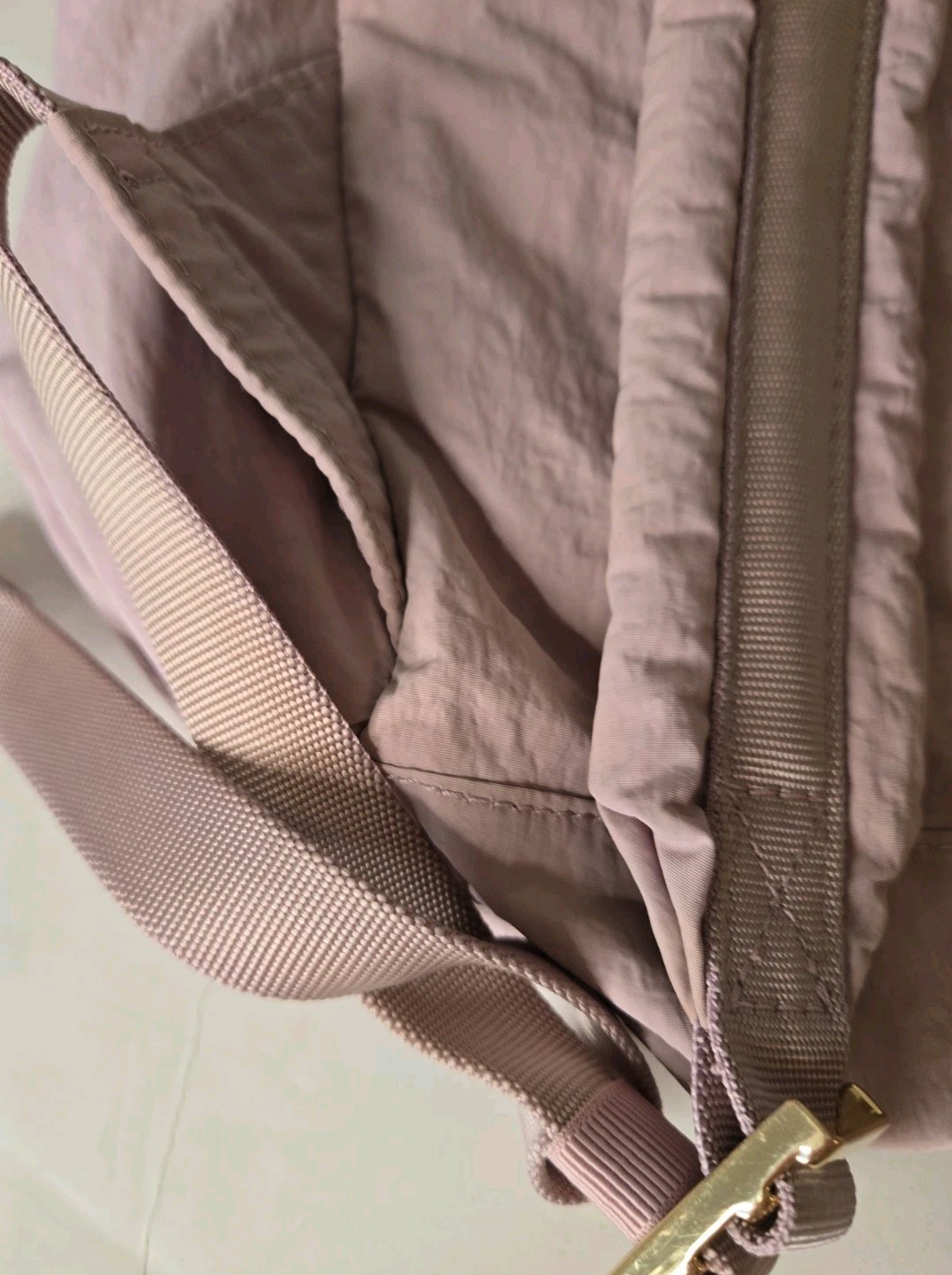 Lululemon On My Level Rucksack in Lavender (Light Stains)