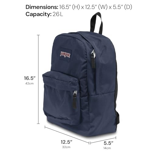 JS00T501008 JANSPORT SUPERBREAK ONE BACKPACKS – BLACK