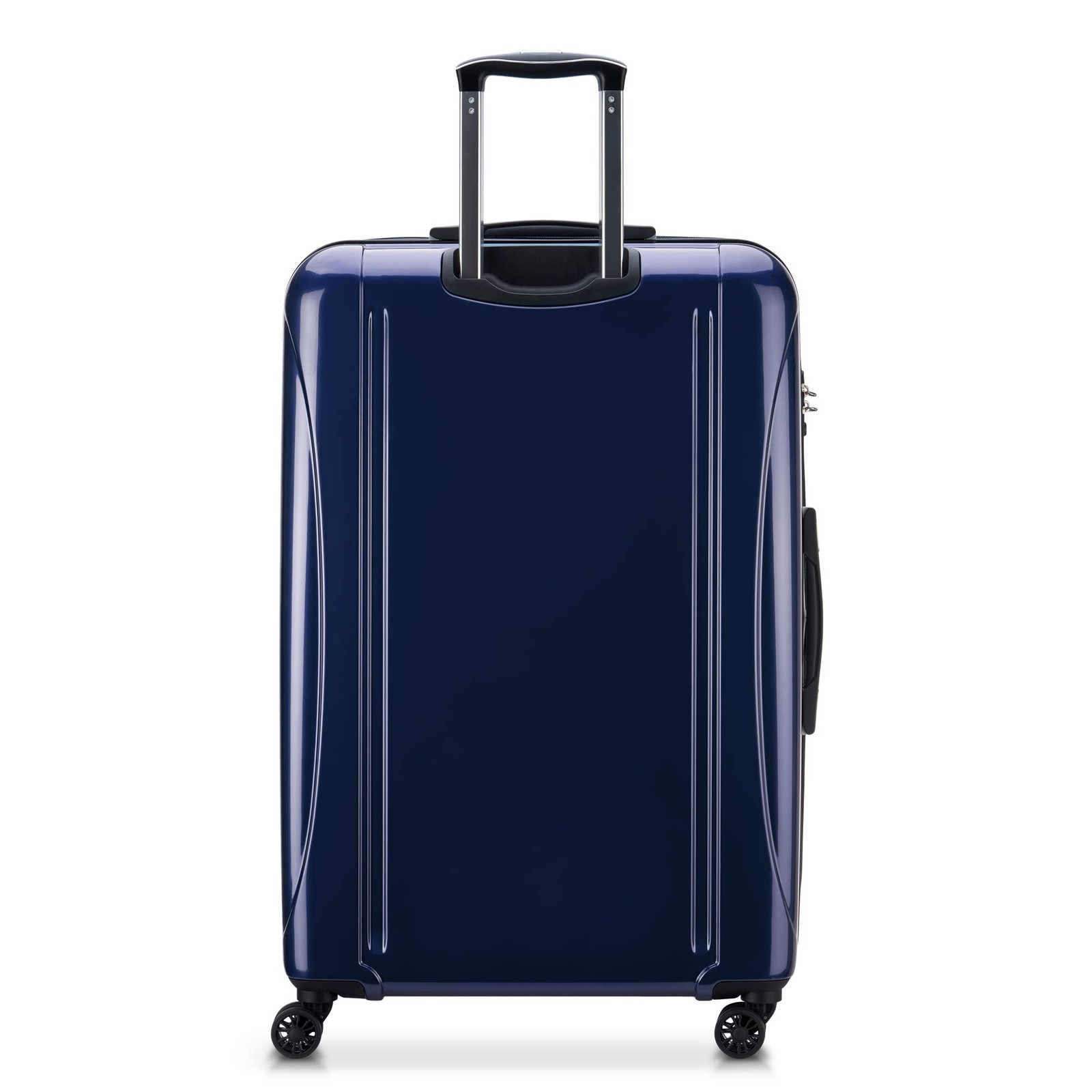 Delsey Helium Aero 29″ Expandable Spinner Trolley Blue Checked Large 29 Inch U10