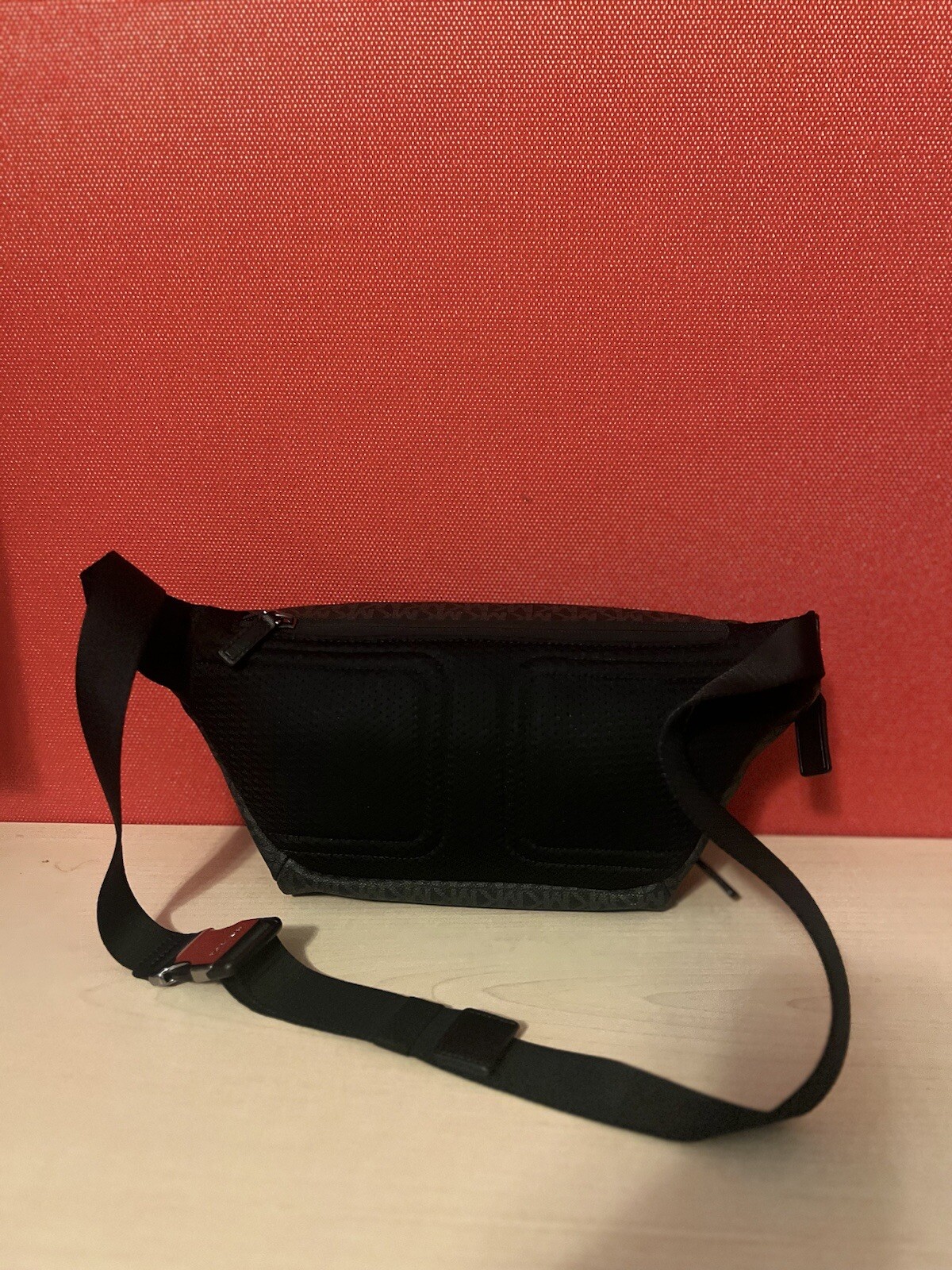 Michael Kors Cooper Logo Belt Bag In Black 11.5″Wx6.5″Tx4.5″D