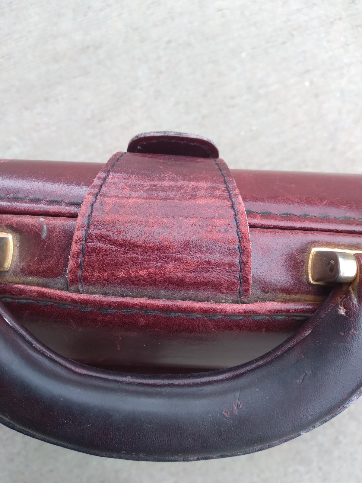 Vintage Schlesinger Work Bag Briefcase Combo Lock