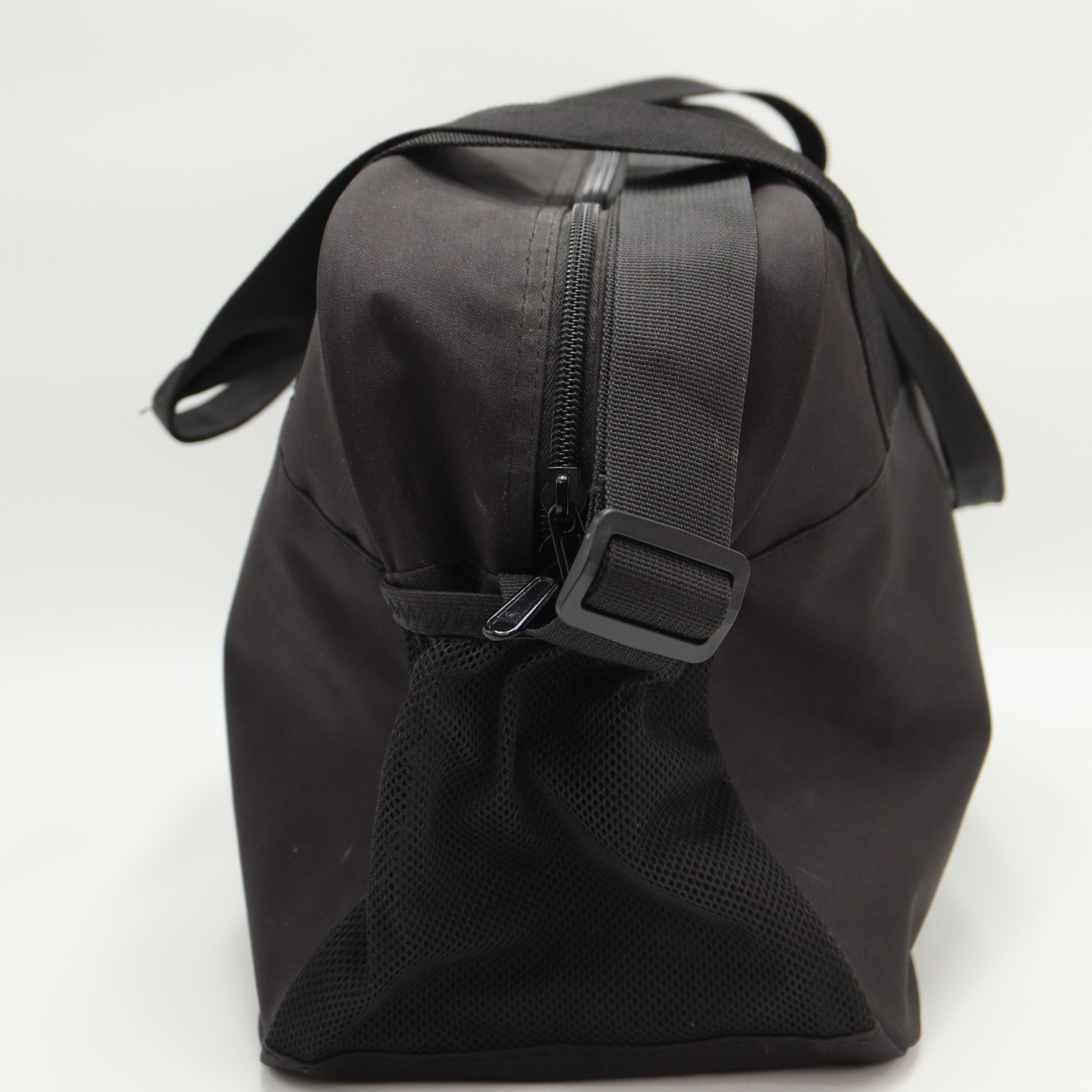 Champion Embroidered Multicolor Black Duffle Bag Medium Gym Travel Shoulder Pack
