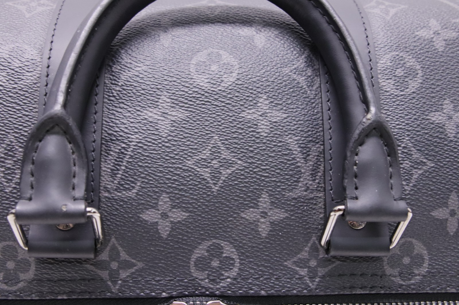 Louis Vuitton Keepall 45 Bandouliere Damier Graphite LV Travel Duffle Bag MB3137