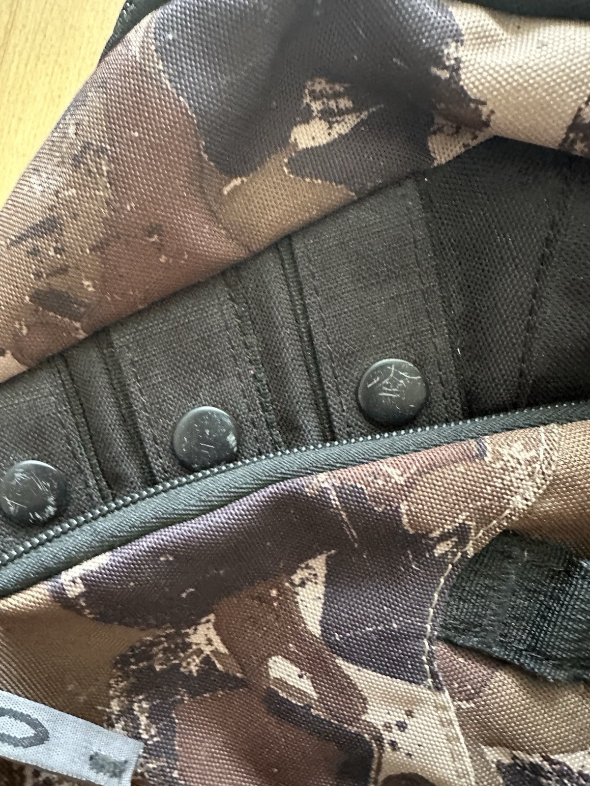 VTG Y2K Oakley Planet Pack Brown Camo Tactical Field Gear Backpack GORPCORE