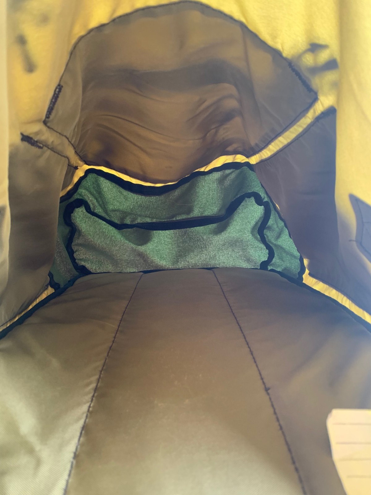 L.L.Bean Vintage 90s Continental Backpack Bag Rare Khaki Green Drab Ivy Classic
