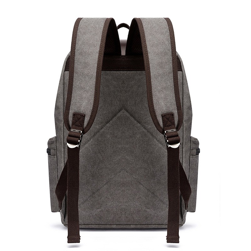 Canvas Backpack Satchel Travel Rucksack Hiking Camping Vintage School Travel Bag