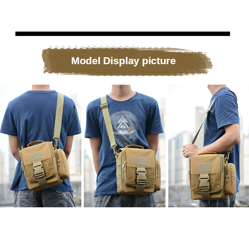 Military Tactical Briefcase Multifunction Laptop Messenger Shoulder Bag Handbag