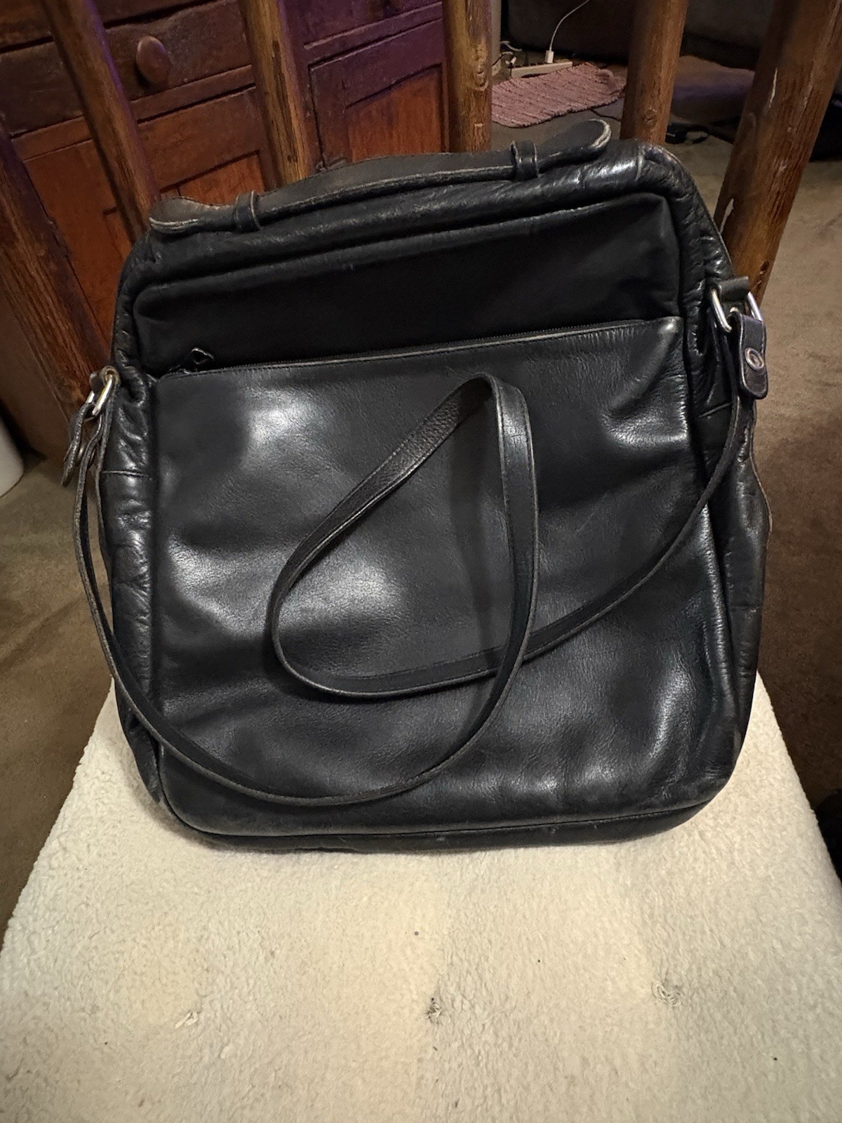 Bally Black Crossbody/Messenger Bag
