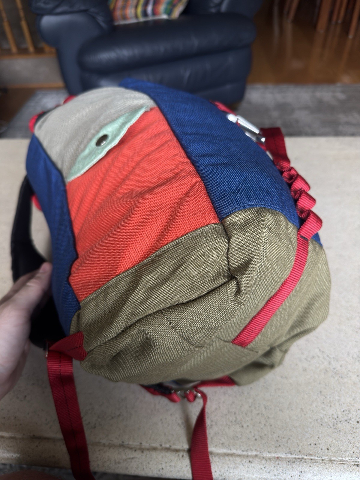 Epperson Mountaineering Large Climb Pack 19x12x6 Multi Color Block Made In USA