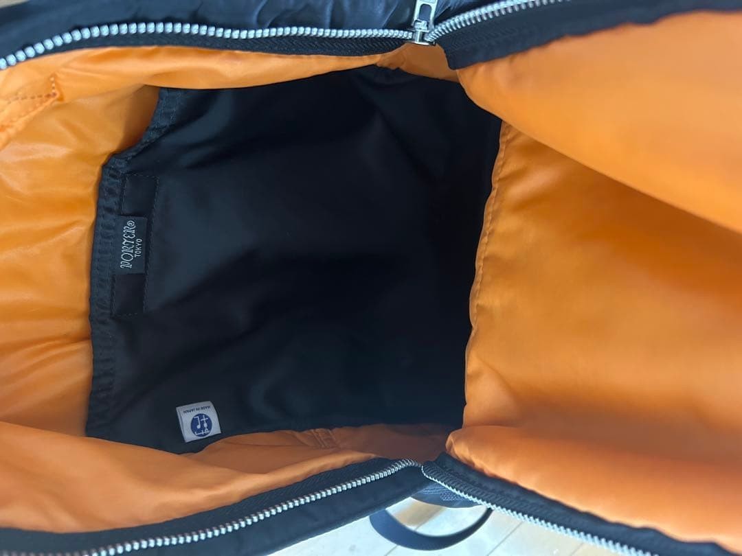 PORTER Yoshida TANKER Daypack Backpack Black Made in Japan Authentic
