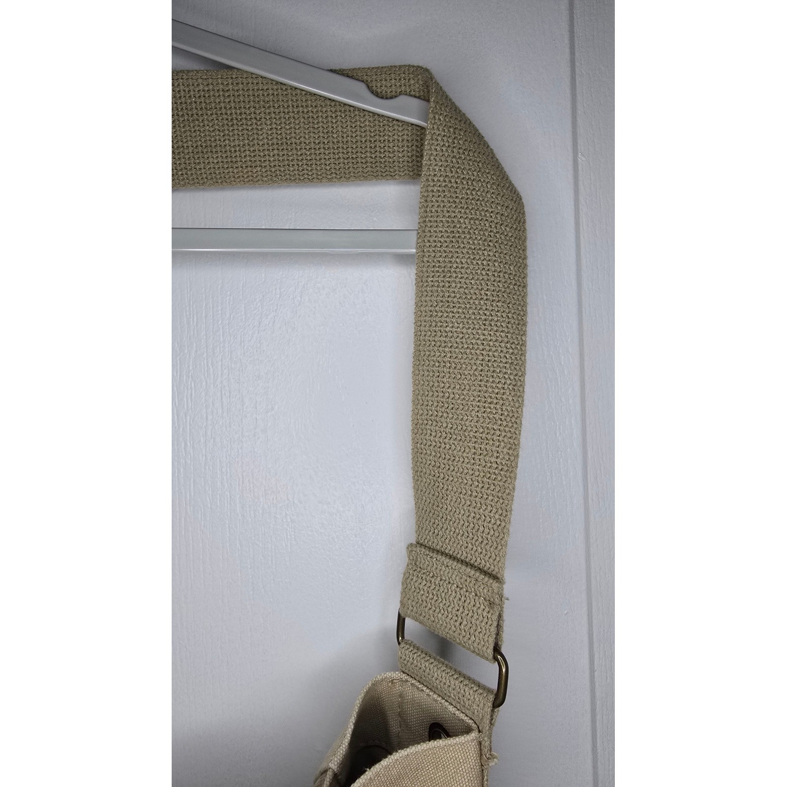 Strand Books Rothco Khaki Canvas Messenger Bag Crossbody Field Bag 1927 Graphic