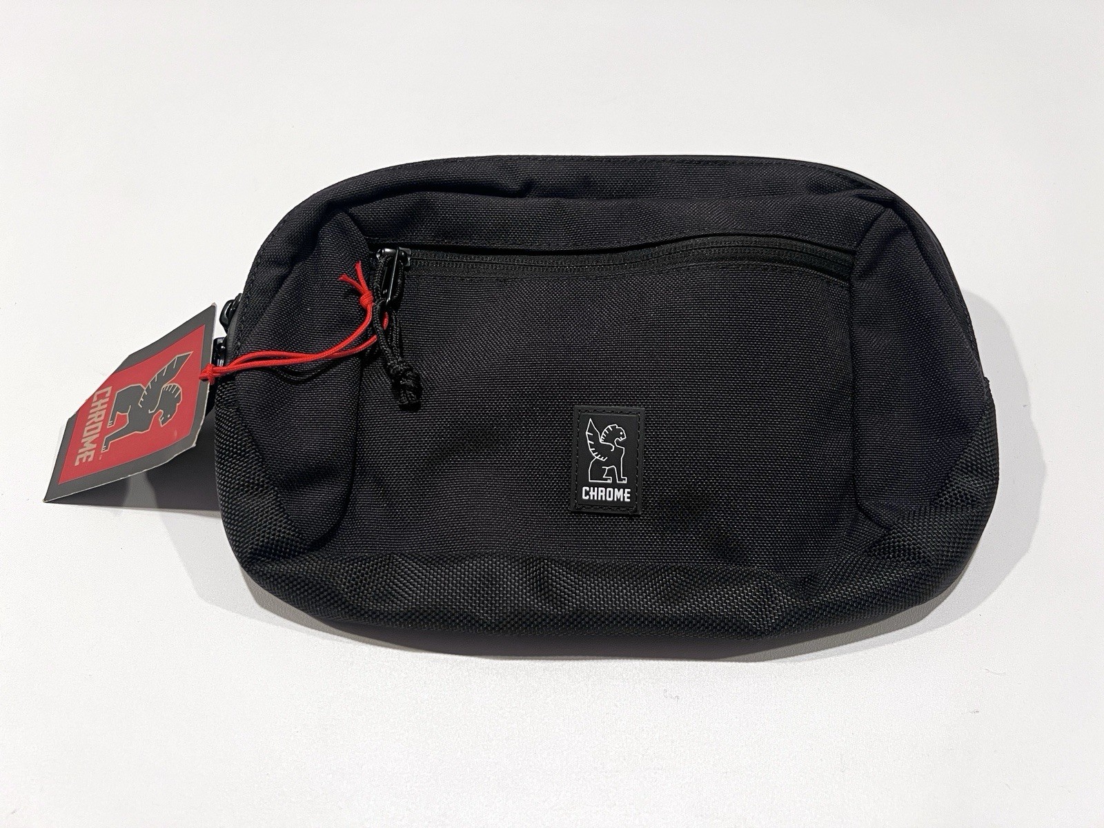 Chrome Industries – Ziptop Waistpack – Black – 3 Liter Capacity