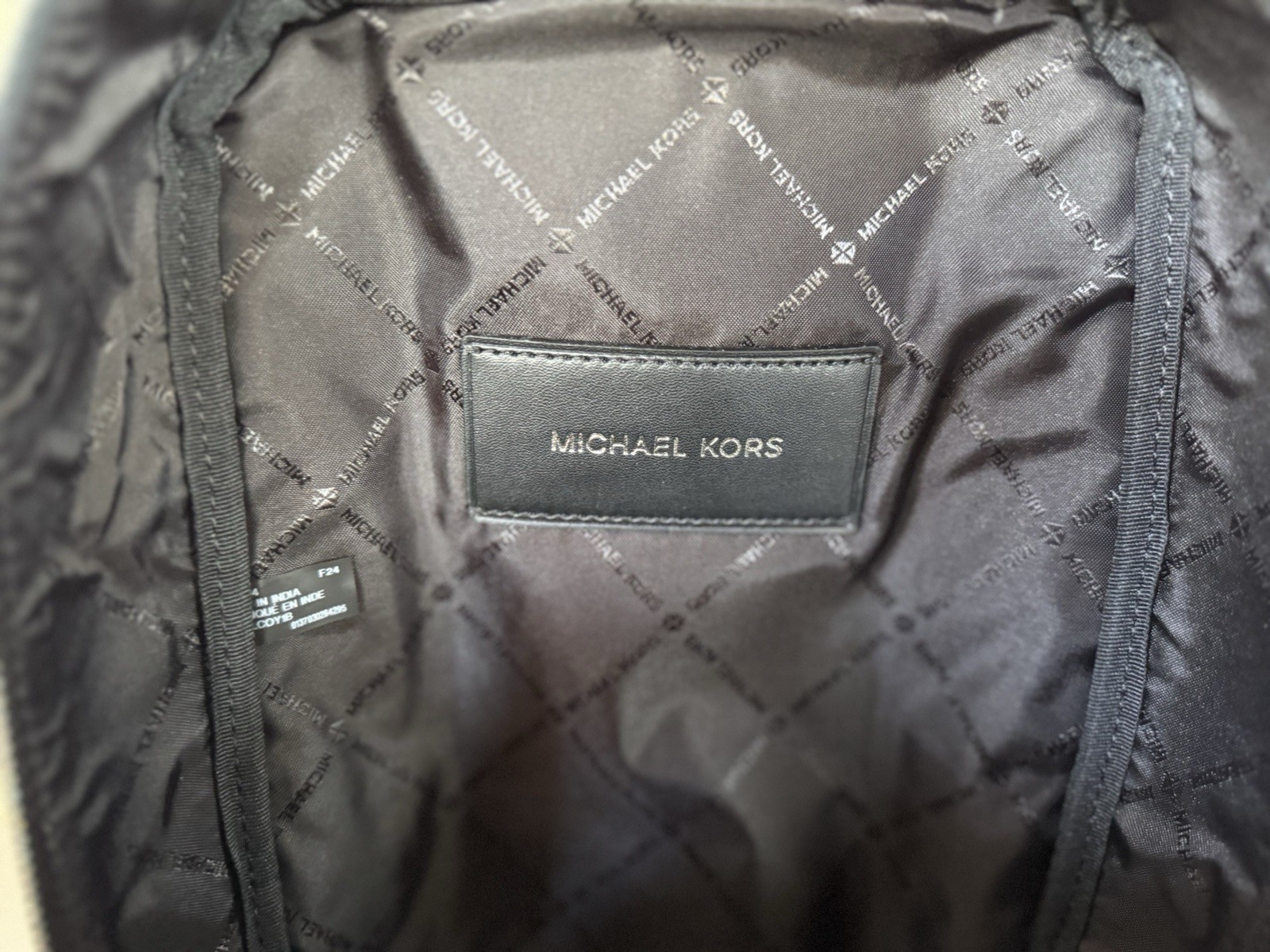 MICHAEL KORS COOPER COMMUTER SLING PACK BACKPACK MK ADMIRAL/PALE BLUE