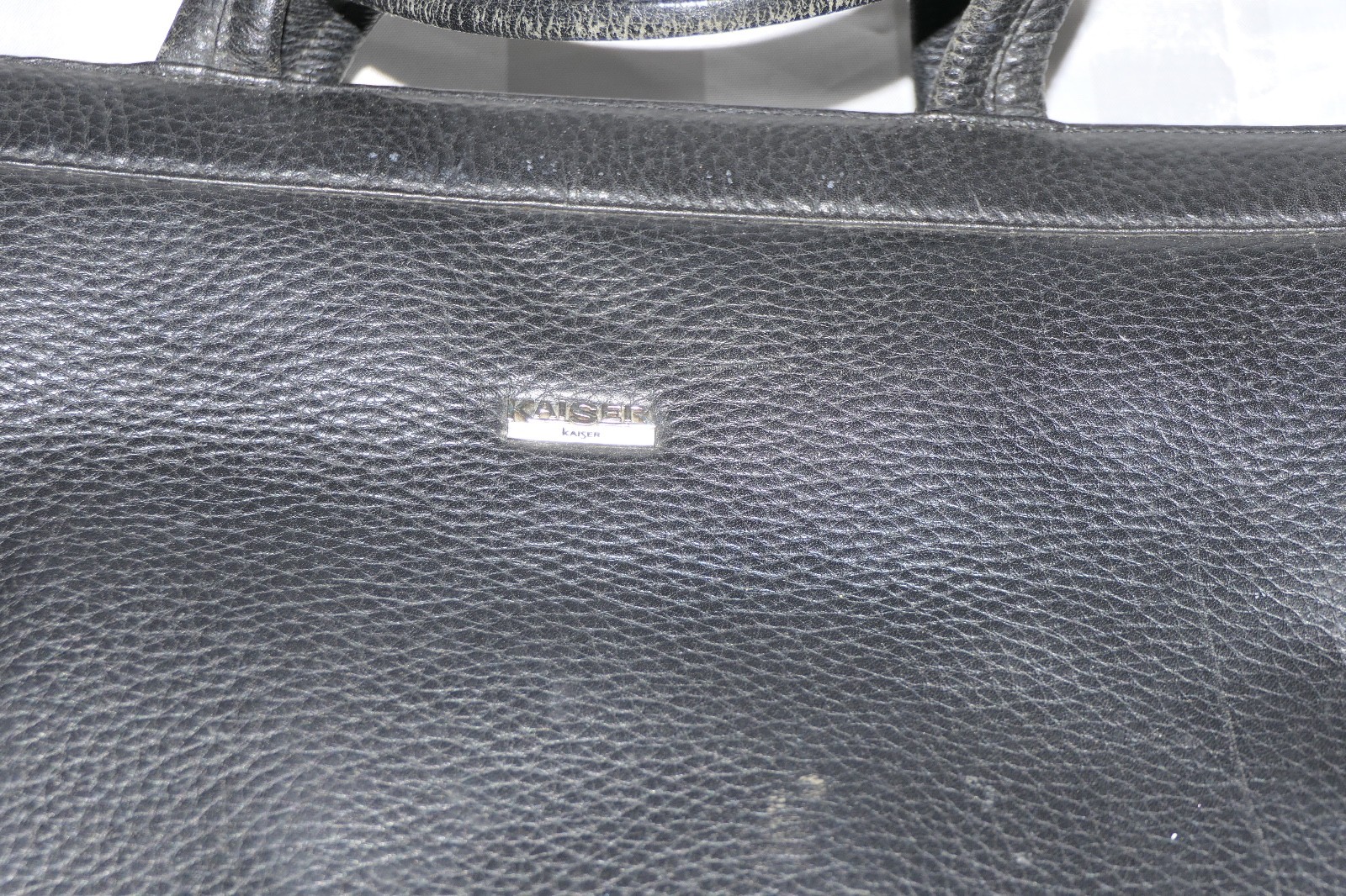 PETER KAISER LEATHER BRIEFCASE UNITED KINGDOM