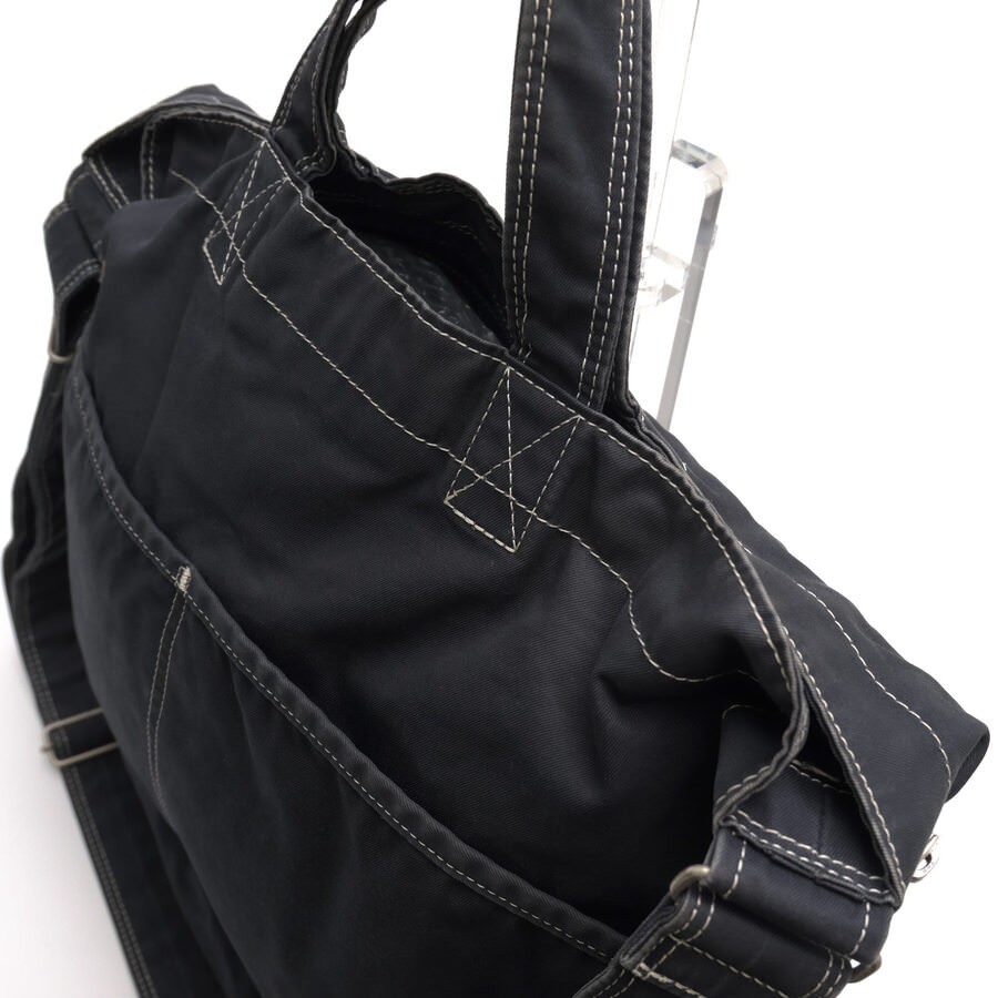 PORTER tote bag Porter Yoshida bag 73109670 FAVOR SHOULDER TOTE BAG cotton twill