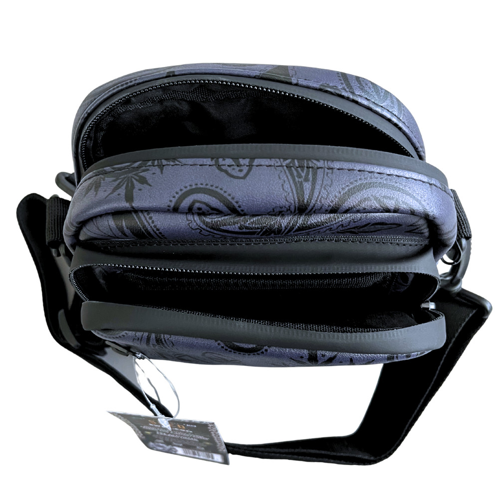 Death Row Records Tha Essentials Smell Proof Crossbody Bag Adjustable Strap New